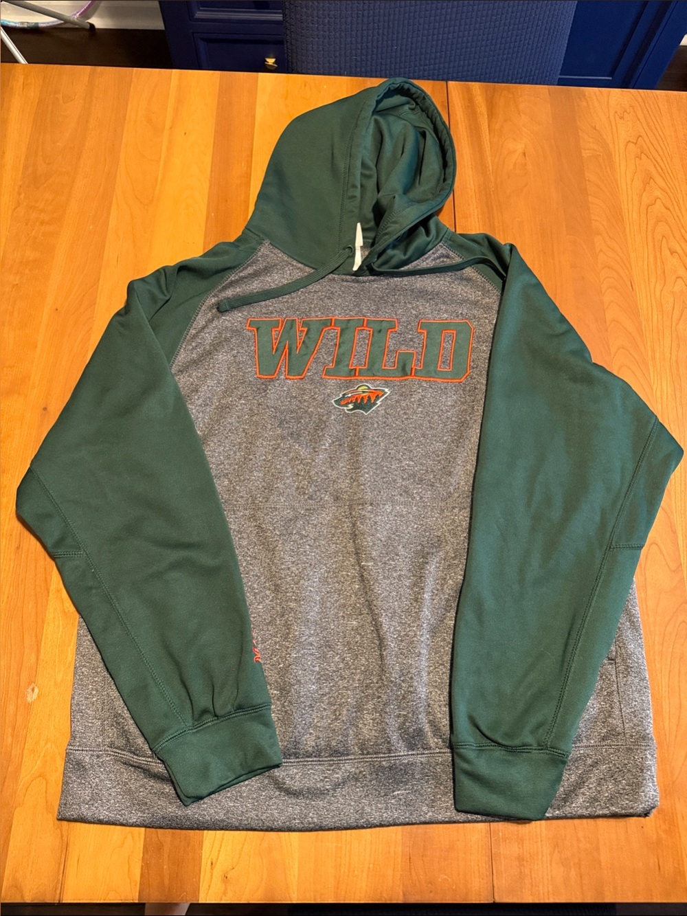 NHL Minnesota Wild Pullover Hoodie. Men’s XL